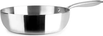 Produktbild von Ibili Triply Natural Bratpfanne 32 Cm Silber  Silber One Size