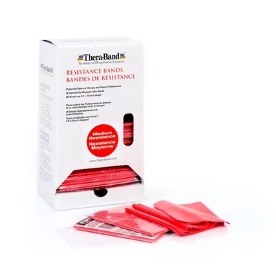 Produktbild von Thera-Band Dispenser Box: 30 Bänder à 1,5 m - rot