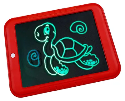 Produktbild von Magic Pad Zeichentafel mit 42 Vorlagen, 12 Leuchtstiften, 8 Farbmodi und 8 Lichteffekten