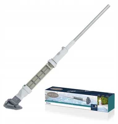 Image de Bestway® LAY-Z-SPA® Xtras Aspirateur de piscine et de spa à batterie 150 x 16,8 x 9,6 cm