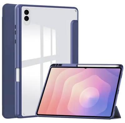 Obrázok produktu pre Obal Imoshion trojvrstvový, pevný, s klopkou, pre Samsung Galaxy Tab S11 / S12 Ultra - tmavomodrá