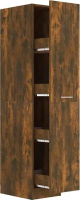 Immagine prodotto di Dispensa in rovere affumicato 30x42,5x150 cm Materiale in legno