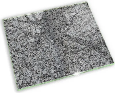 Produktbild von Untersetzer für Grabkerze Motiv Grabstein Gummifüße - 60x52 cm - Steinstruktur