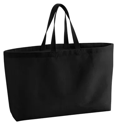 Immagine prodotto di Westford Mill - Borsa a tracolla, tela FK1207 (taglia unica) (nera)