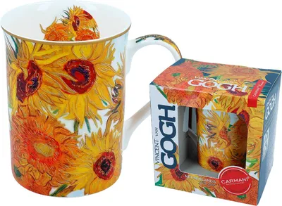 Zdjęcie produktu dla Carmani, kubek Classic VAN GOGH/Słoneczniki