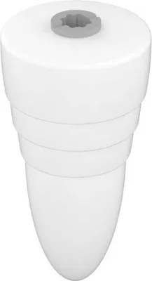 Produktbild von Keuco Lotionspender Einsatz Astor 04950009000 Kegelform, Opalglas mattiert, ohne Pumpe