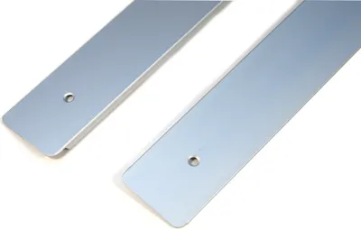 Produktbild von Abschlussleiste Endeleiste Rechts+Links Winkelleiste Seiteleiste Arbeitsplatte Aluminium 38mm