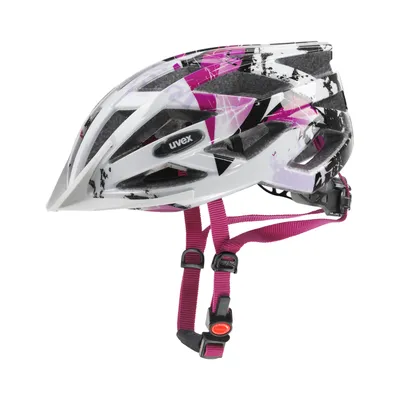Zdjęcie produktu dla uvex air wing, kask rowerowy, kolor:biało-różowy, rozmiar:56-60