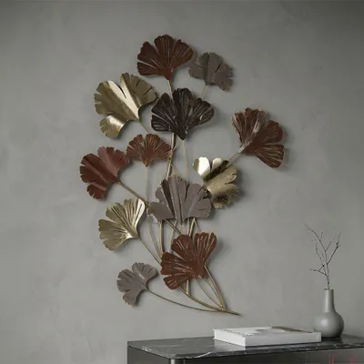Immagine prodotto di Pannello decorativo "Windy", in ferro, dimensioni 69,5x5,5x92 cm, multicolore, design di Mauro Ferretti
