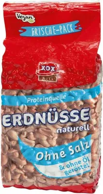 Produktbild von XOX Erdnüsse Naturell 85022 900g