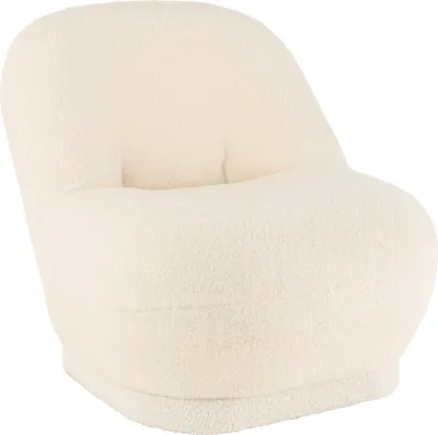 Produktbild von Weicher Sessel aus Samt mit Bouclé-Effekt