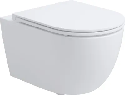 Produktbild von Oudee Wand-WC rimless Vortex+ Spülung mit WC-Sitz softclose Wand WC Toilette