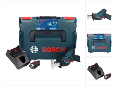Zdjęcie produktu dla Bosch GSA 12V-14 Professional akumulatorowa pilarka szablasta 12 V + 1x akumulator 3,0 Ah + ładowarka + L-Boxx
