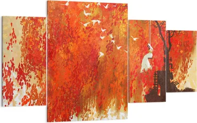 Produktbild von Bild auf Leinwand - Leinwandbild - Frau Abstraktion - 160x90cm - Wand Bild - Wanddeko - Wandbilder - Leinwanddruck - Bilder - Kunstdruck - Wanddekoration - Leinwand bilder - Wandkunst - DL160x90-3836