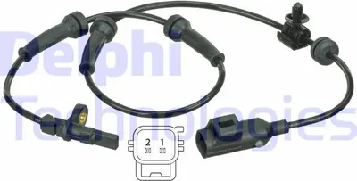Produktbild von DELPHI ABS Sensor Raddrehzahl Hinten für LAND ROVER Freelander 2 SUV (L359) SS20373
