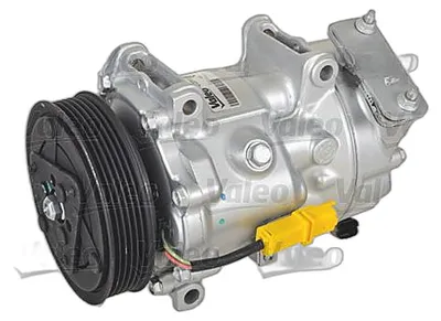Produktbild von Klimakompressor 12 V R 134a Ø 123 mm VALEO passend für u.a. CITROËN C4