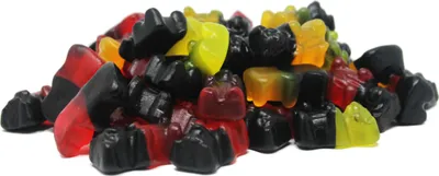 Produktbild von Fruchtgummi und Süßlakritz bunter Bären Mix 3 fach sortiert 300g