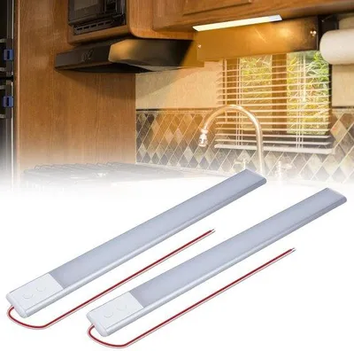 Produktbild von LED-Lichtstrip für Camperdach, 12 Volt, dimmbar, mit Speicherschalter