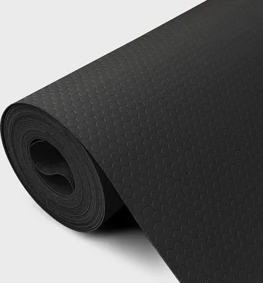 Productafbeelding van Famanu Antislipmat 35 x 600 cm - Antislipmat voor laden en planken (zwart)