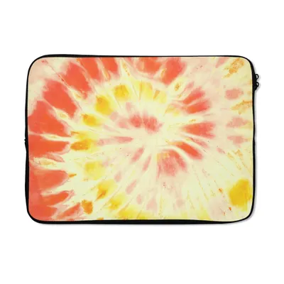 Produktbild von MuchoWow® Laptop Hülle 13 Zoll Sommer - Krawattenfärbung - Rot Laptoptasche - Laptophülle - Sleeve - Rundumschutz