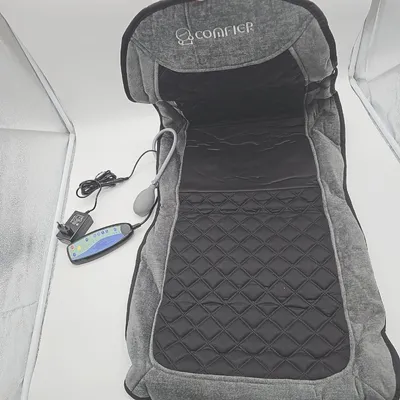 Produktbild von COMFIER Massagesitzauflage Massagegerät Rückenauflage 5 Vibrations Modi Wärme Entspannung