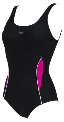 Produktbild von arena Badeanzug Damen BodyLift Alissa U Back mit C-Cup, Farbe:Schwarz, Größe:42