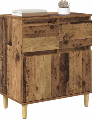 Obrázek produktu pro vidaXL Příborník se zásuvkami z regenerovaného dřeva 60 x 35 x 70 cm materiál na bázi dřeva