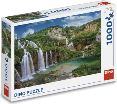 Zdjęcie produktu dla Dino - Puzzle Plitvice, Chorwacja - 1000 elementów