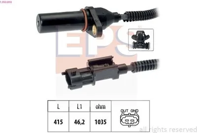 Produktbild von EPS 1.953.810 Kurbelwellensensor Impulsgeber für HYUNDAI Tucson (TL, TLE)