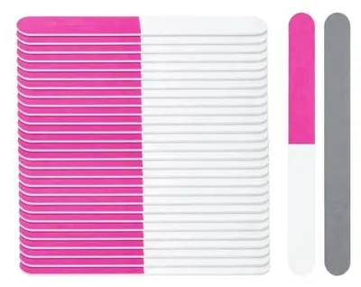 Zdjęcie produktu dla Pilniki do paznokci zestaw 30 sztuk cienkie profesjonalne manicure pedicure