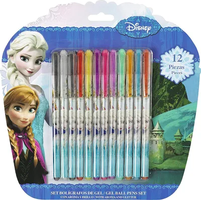 Produktbild von Disney Frozen – 12 Gel - Kugelschreiber