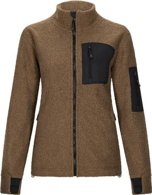 Produktbild von il Lago Sie Teddyjacke Levina Damen (Braun/Schwarz) Größe XL