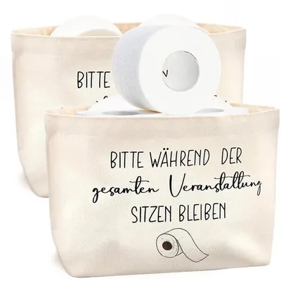 Produktbild von Toiletpapierhalter 2er Set, Badkamerdecor, 22 x 19 x 12 cm
