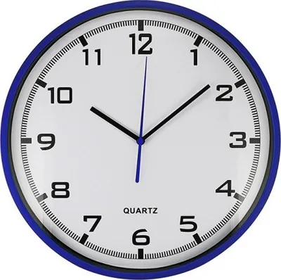 Obrázok produktu pre Nástenné hodiny MPM, 2479.30 - modrá, 30cm
