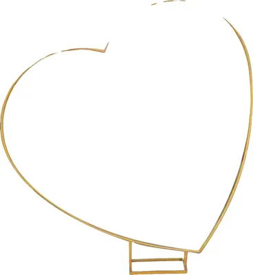 Productafbeelding van Boogframe voor ballonnen, aanpasbaar voor evenementen, duurzame metalen constructie, goudkleurig, 2 x 2 meter