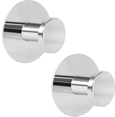 Produktbild von Handtuchhaken Set aus Edelstahl - Selbstklebend, modern, schwer belastbar