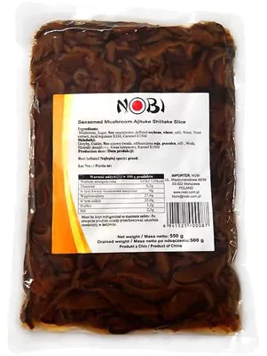 Produktbild von Marinierte Shiitake-Pilze 500g - Nobi