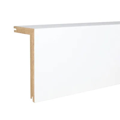 Produktbild von PROVISTON Rohrabdeckleiste 41 x 141 x 2400 mm MDF-Kern Rohrverkleidung Weiß