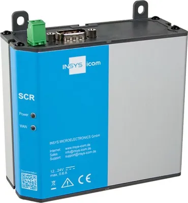 Immagine prodotto di Insys icom SCR-E 200 - Router - switch a 2 porte