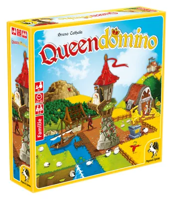 Zdjęcie produktu dla Pegasus Queendomino, Gra planszowa, Strategia, 8 lat(a), 20 min