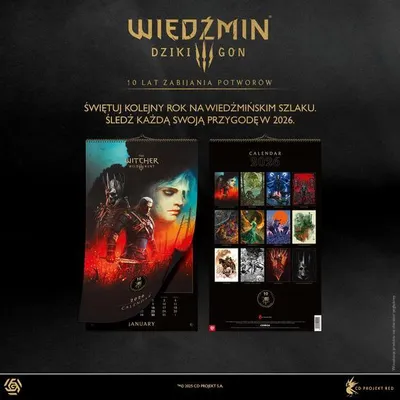Immagine prodotto di GOOD LOOT Zaklínač 3 výroční kalendář 2026