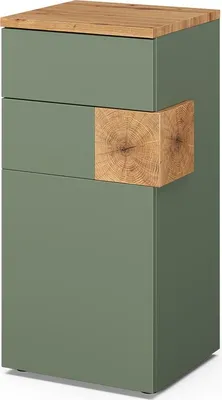 Produktbild von Midischrank Vicco Eden Grün 40 x 84 cm, Model 59754