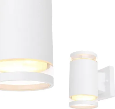 Zdjęcie produktu dla GLOBO 32063-2W, Aluminium, Plastik, I, IP44, GX53, LED, 11 W