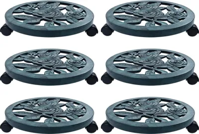 Produktbild von Pflanzenroller 6 Stk. Grün 38 cm Kunststoff