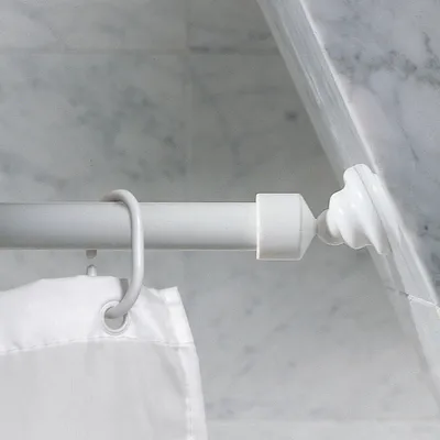 Produktbild von Spirella Schrägwandadapter Schrägwandhalter für Duschvorhangstangen mit Ø 25 mm  Germany