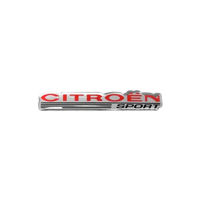 Obrázek produktu pro Citroen Sport 3D nálepka, 12 x 73 mm