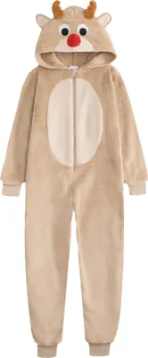 Immagine prodotto di Show Me The Merch - Abbigliamento da notte tutto in uno per bambini NS9472 (116) (Marrone)