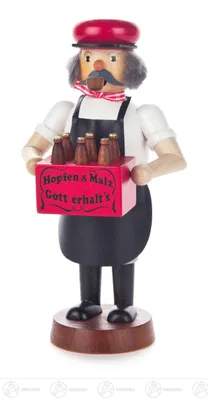 Produktbild von Braumeister (17cm) Räuchermann von Dregeno Seiffen