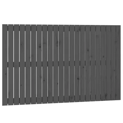 Obrázok produktu pre vidaXL Nástenné čelo sivé 140x3x90 cm Masívne borovicové drevo