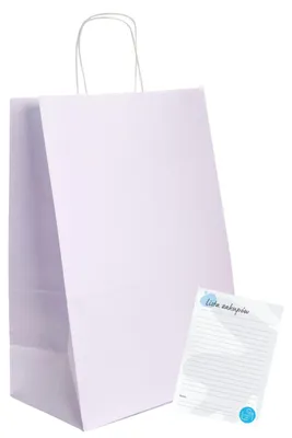 Produktbild von Torby Pro Weiße Papierbeutel Groß 30x17x42cm 200 Stück